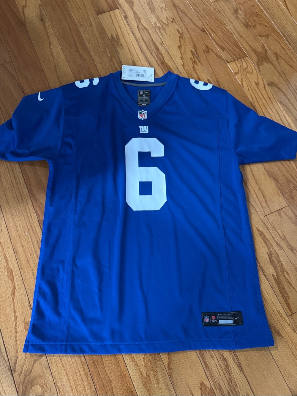 New York Giants Jaxon Dart #6 Jersey